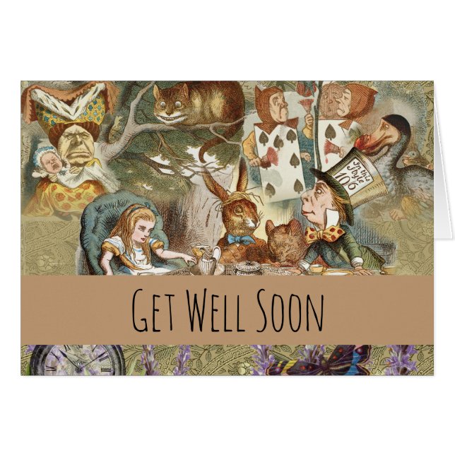 Alice in Wonderland Tea Party Guests (Front Horizontal)