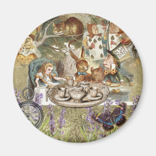 Alice in Wonderland Tea Party Guests Magnet