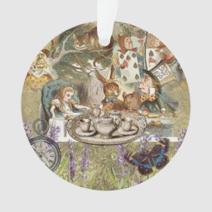 Alice in Wonderland Tea Party Guests Ornament