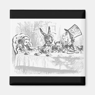 Alice in Wonderland Tea Party Magnet