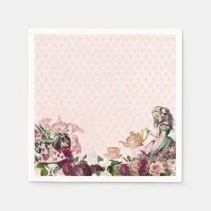 Alice in Wonderland Tea Party Napkin