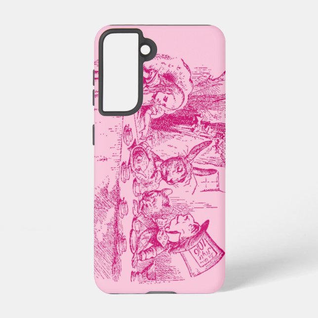 Alice in Wonderland Tea Party Samsung Galaxy S21 Case (Back)