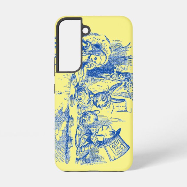 Alice in Wonderland Tea Party Samsung Galaxy S22 Case (Back)