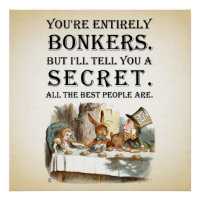 Alice In Wonderland - Tea Party - You're Entirely