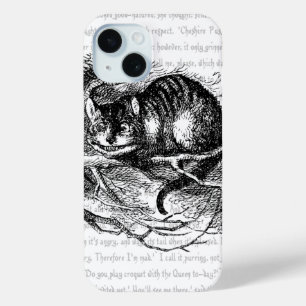 Alice in Wonderland The Cheshire Cat Case-Mate i iPhone 15 Case