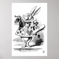 Alice in Wonderland - The Herald (white rabbit)