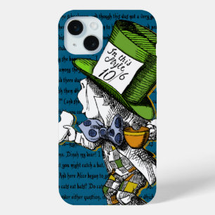 Alice in Wonderland The Mad Hatter Case-Mate iPh iPhone 15 Mini Case
