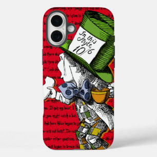 Alice in Wonderland The Mad Hatter Case-Mate iPh iPhone 16 Plus Case