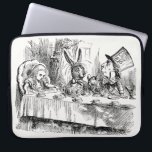 Alice in Wonderland - The Mad Hatter’s Tea Party Laptop Sleeve<br><div class="desc">The Mad Hatter’s Tea Party - Alice in Wonderland and Through the Looking Glass. Artwork of Sir John Tenniel from Lewis Carroll's classic children's books.</div>