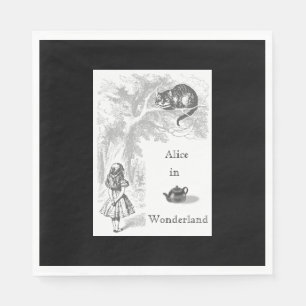 Alice in Wonderland Themed Party Paper Napkins