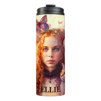 Alice in Wonderland Thermal Tumbler