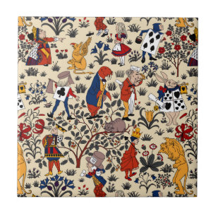 Alice in Wonderland Tile