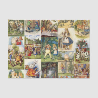 alice in wonderland tissue paper