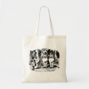 Alice in wonderland tote bag