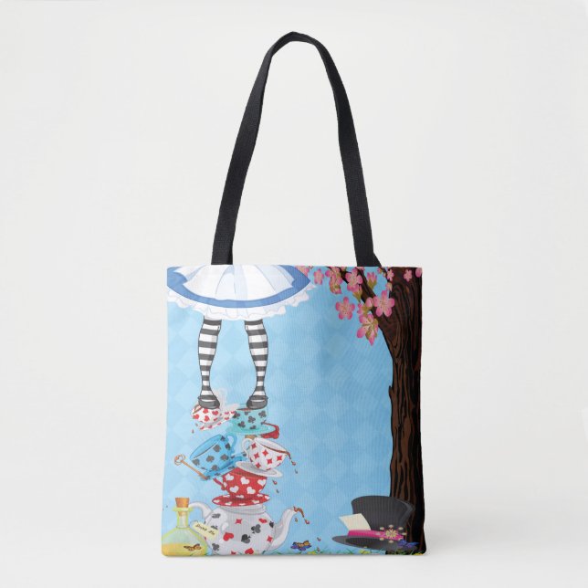 Alice in Wonderland Tote Bag (Front)