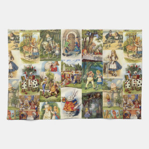 Alice in Wonderland towel