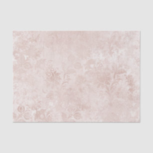 Alice in Wonderland Vintage Blush Floral Wedding Tissue Paper