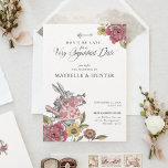 Alice In Wonderland Vintage Chic Storybook Wedding Invitation<br><div class="desc">Invite your guests to your very important date with our beautifully designed vintage Alice in Wonderland-themed wedding invitation. Perfect for an Alice in Wonderland-themed wedding. Design features a mix of our own hand-drawn original florals and artwork. We've meticulously restored the iconic Alice in Wonderland vintage illustrations by hand sketching them...</div>