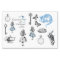Alice in Wonderland Vintage Things Tissue Paper