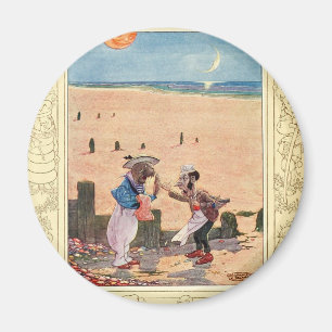 Alice in Wonderland, Walrus and Carpenter Magnet
