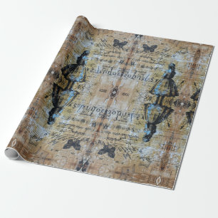  Alice in wonderland whimsical  Wrapping Paper