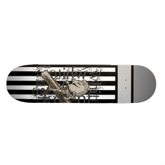 Alice In Wonderland White Knight Grunge Skateboard