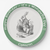 Alice in Wonderland White Rabbit Birthday Party