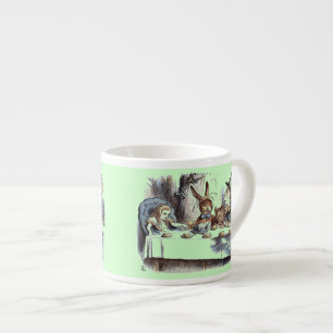 Alice in Wonderland White Rabbit Kaninchen Easter Espresso Cup
