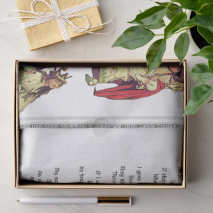 Alice in Wonderland Who Stole the Tarts Song Tissue Paper