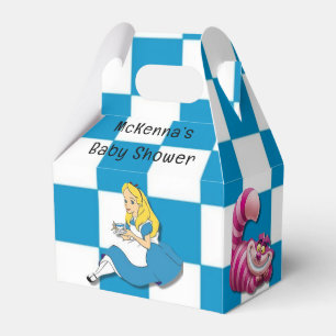 Alice in Wonderland With Cheshire Cat Baby Shower Favour Box