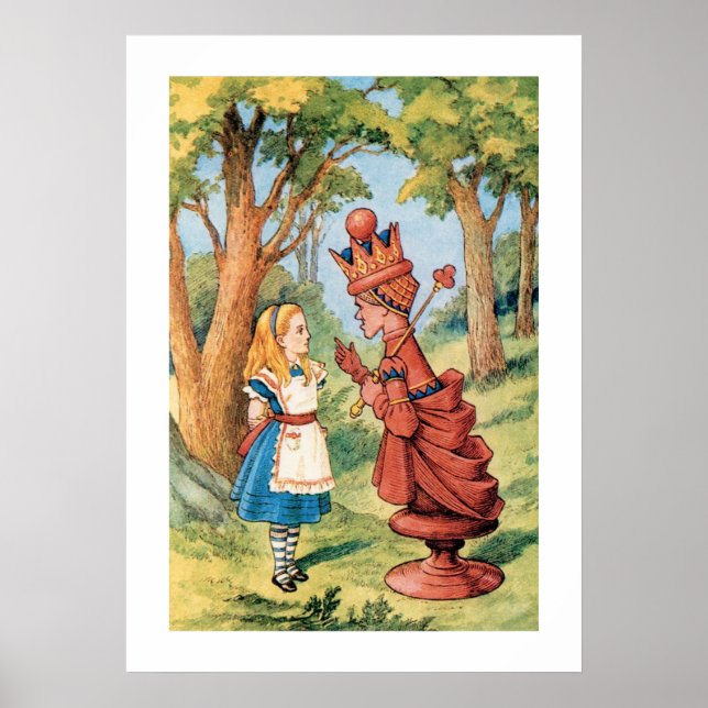 Alice in Wonderland With The King Poster (Front)