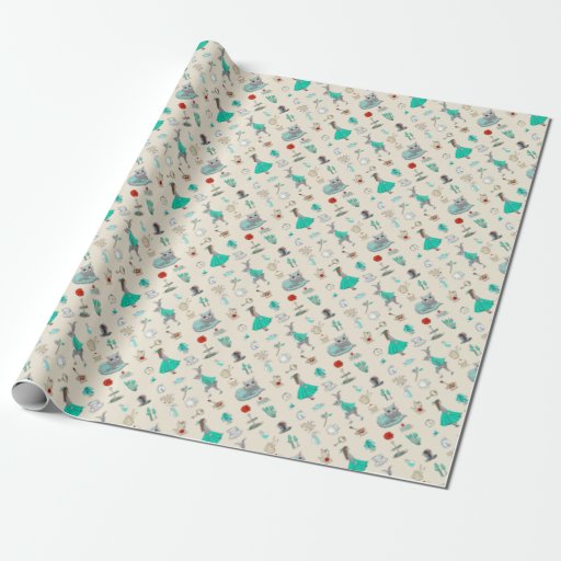 Image of Alice in wonderland Wrapping Paper