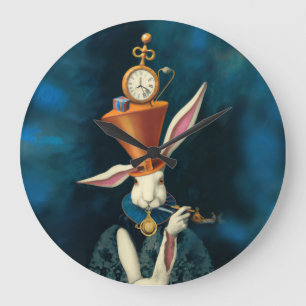 Alice In Wonderland's Rabbit, Wall Clock