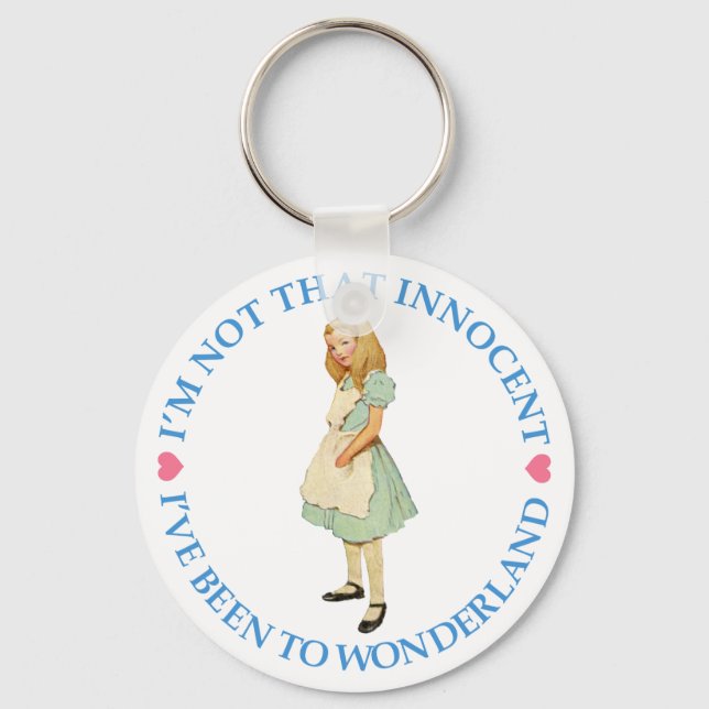 ALICE IS NOT THAT INNOCENT KEY RING (Front)