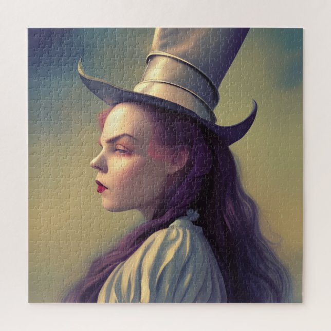 Alice is the Hatter Jigsaw Puzzle (Vertical)