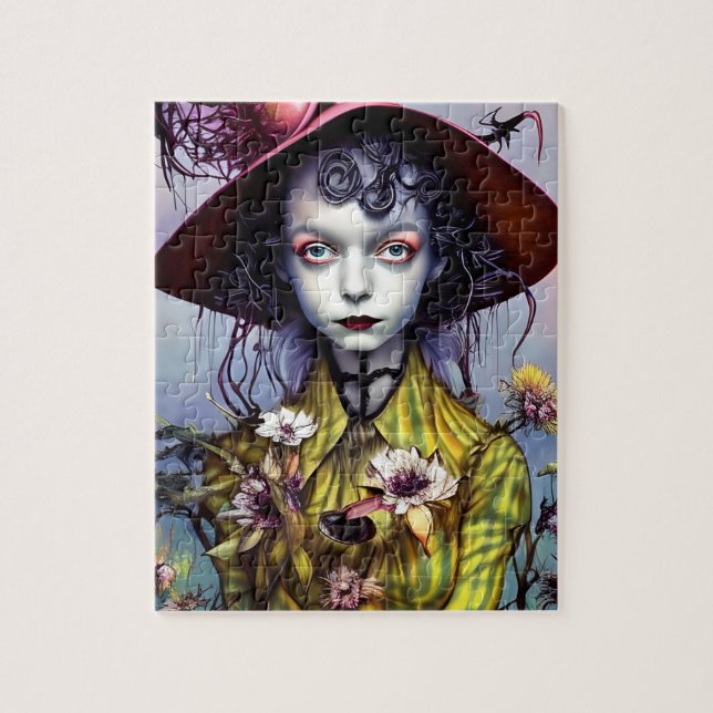 Alice is the Scarecrow Jigsaw Puzzle (Vertical)