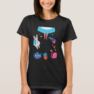 Alice is Told That We're All Mad in Wonderland T-Shirt