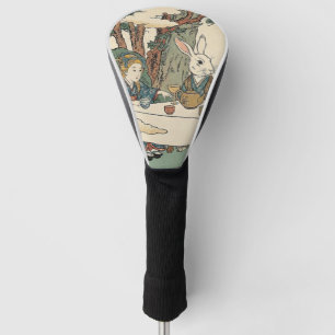 Alice Lost in Japan Ukiyo-e Mad Tea Party Golf Head Cover