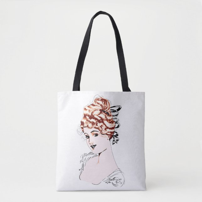 Alice M. McPherrin by Russell L. Swigert 1917 art  Tote Bag (Front)