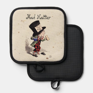 Alice -  Mad Hatter Tea Party 1865  Pot Holder