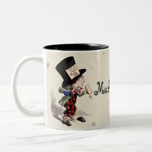 Alice - Mad Hatter Tea Party 1865 Two-Tone Coffee Mug
