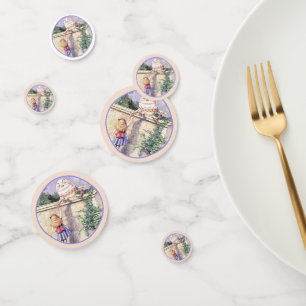 Alice Meets Humpty Dumpty Confetti