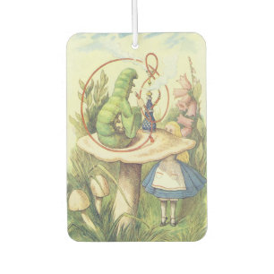Alice Meets the Caterpillar Car Air Freshener