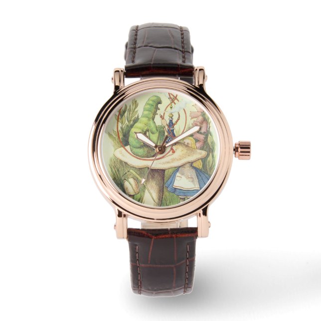 Alice Meets the Caterpillar Watch (Front)