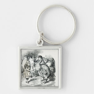Alice meets the Dodo Key Ring