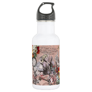 Alice nonsense curtain wonderland 532 ml water bottle