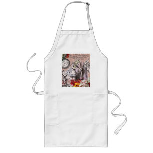 Alice nonsense curtain wonderland long apron