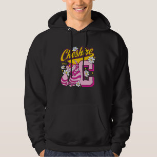 Alice on Wonderland - Cheshire Cat Letterman with  Hoodie