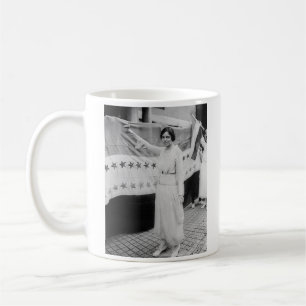 Alice Paul Suffrage Victory Flag Commemorative Coffee Mug