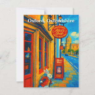 Alice’s Shop – The Old Sheep Shop, Painting Postcard